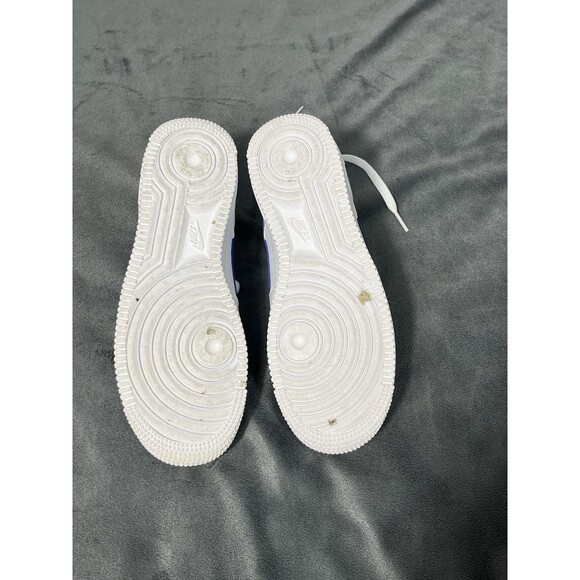 Nike Air Force 1 Low women’s White and Blue Sz 5.5 Y - Picture 11 of 12